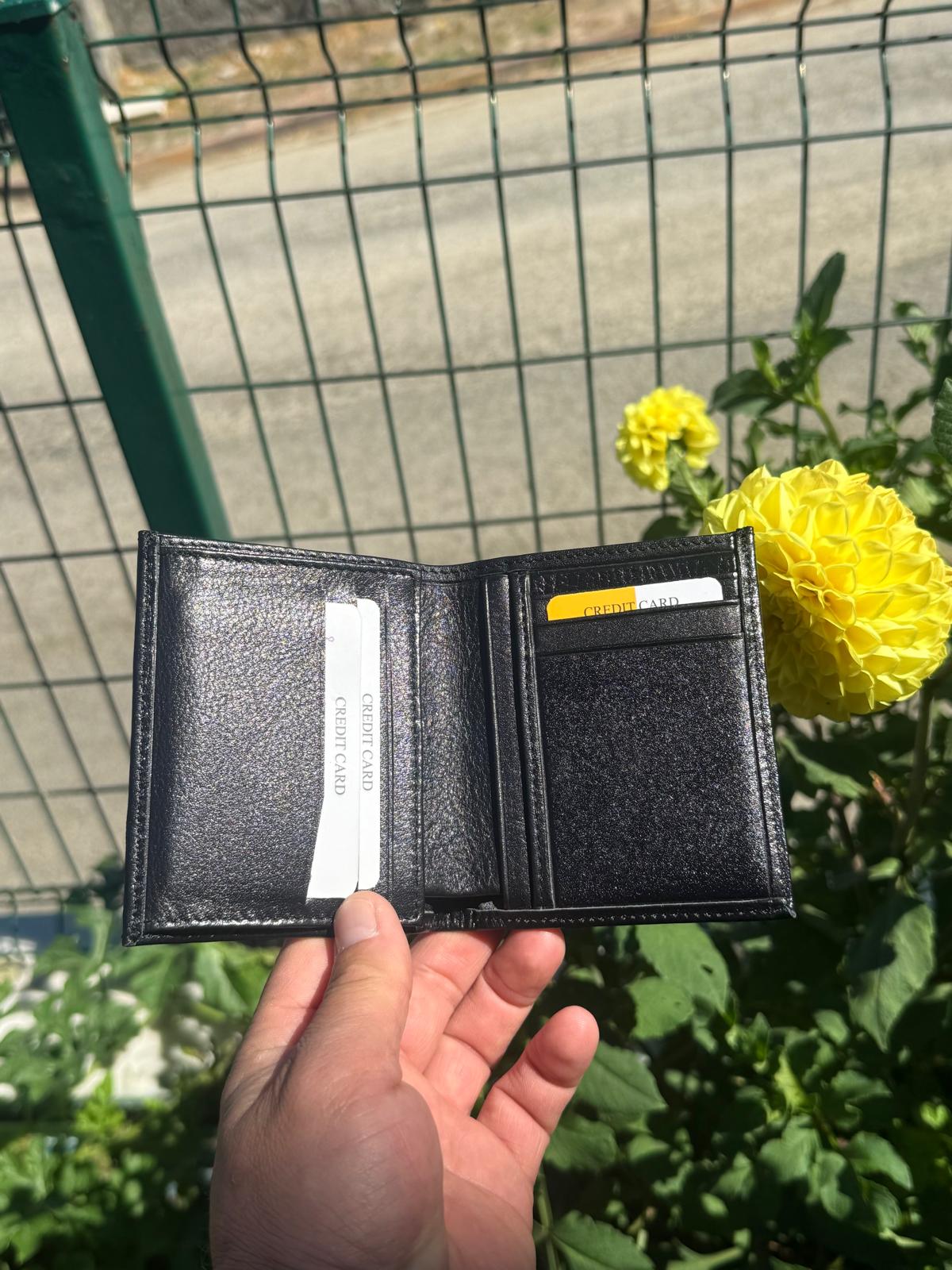 Avento Siyah Deri Cüzdan - Görsel 3