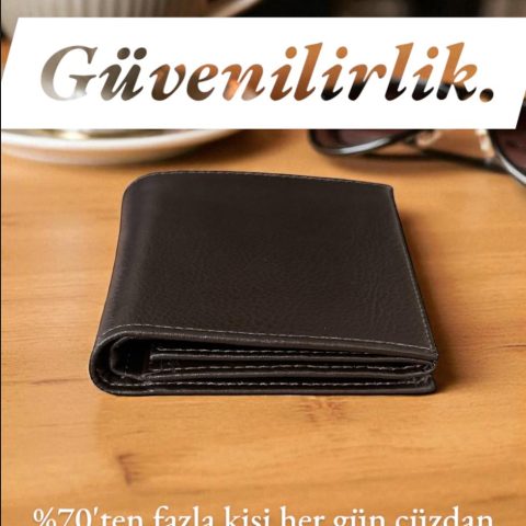 Montero Koyu Kahverengi Deri Cüzdan