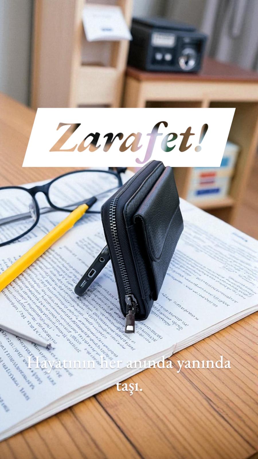 Suave Siyah Telefonluk, El Çantası, Bol Gözlü Kartlık ve Cüzdan - Görsel 7